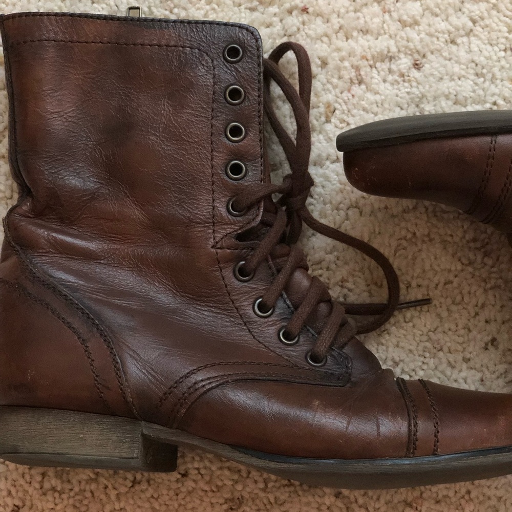 Steve Madden Troopa Combat Boots